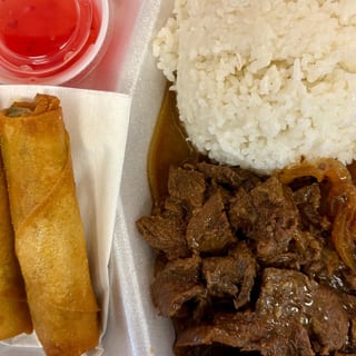 Beef Bistek Plate