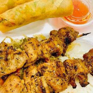 Chicken Stick Plate