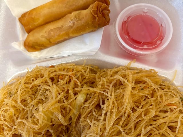 Pancit Plate.